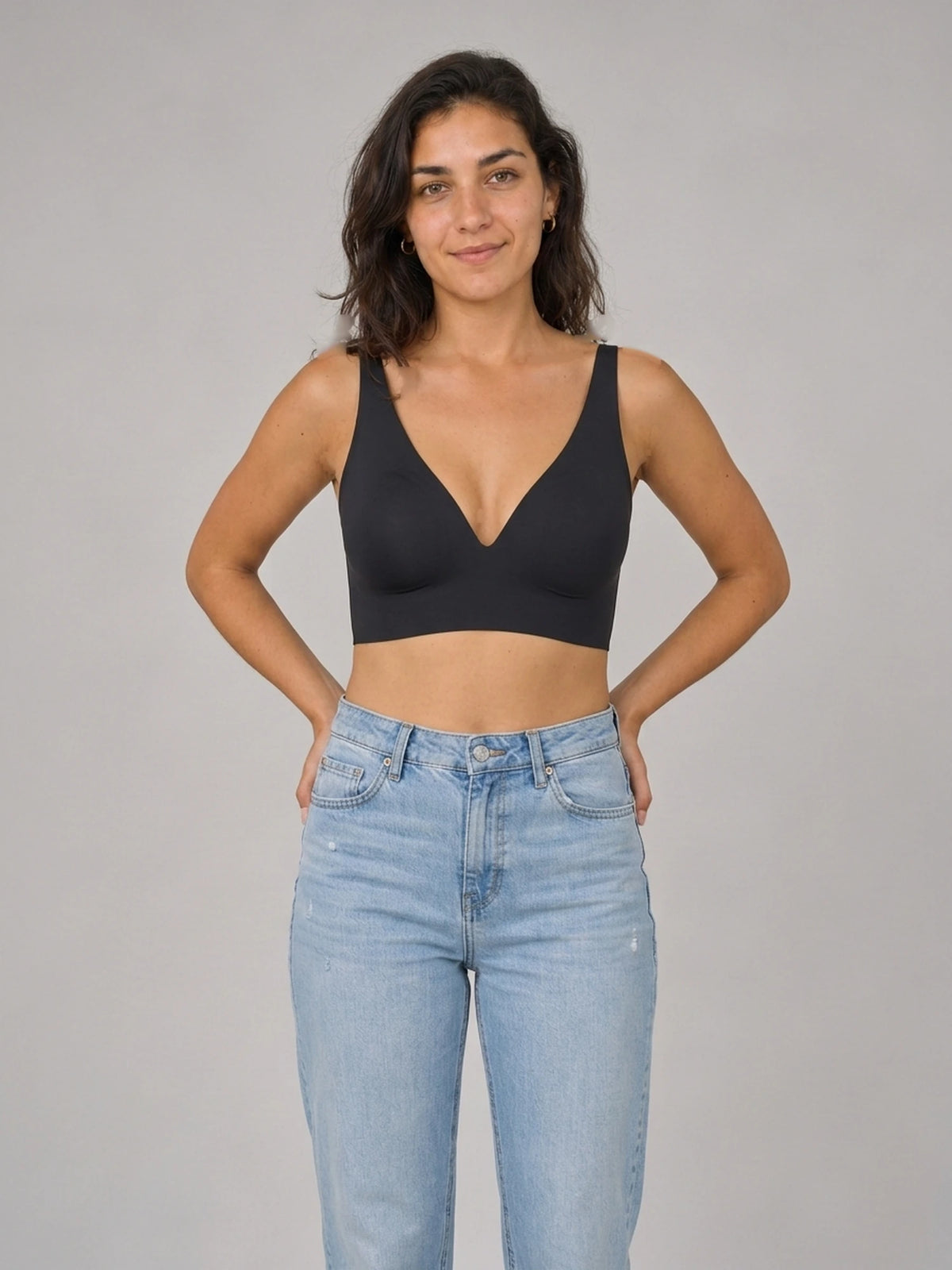 Jelly Bra in Schwarz
